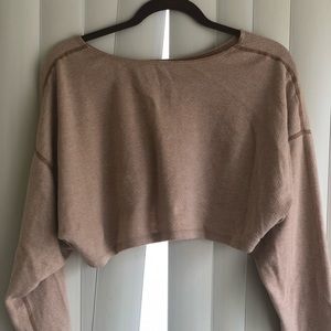 American Apparel cropped sweater